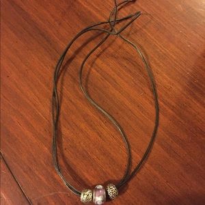 Pandora charm necklace